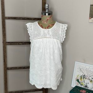 Knox Rose Eyelet Tank Top